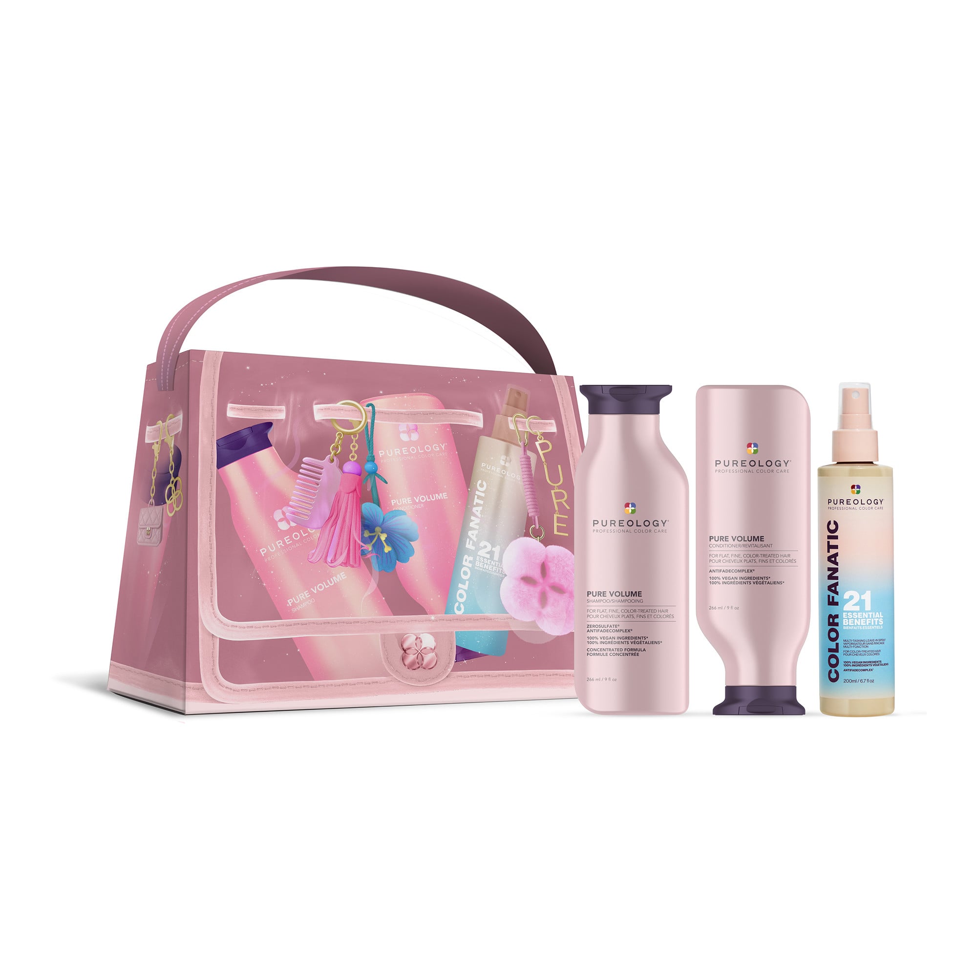 Pureology Volume In The Bag Kit For Fine Flat Hair