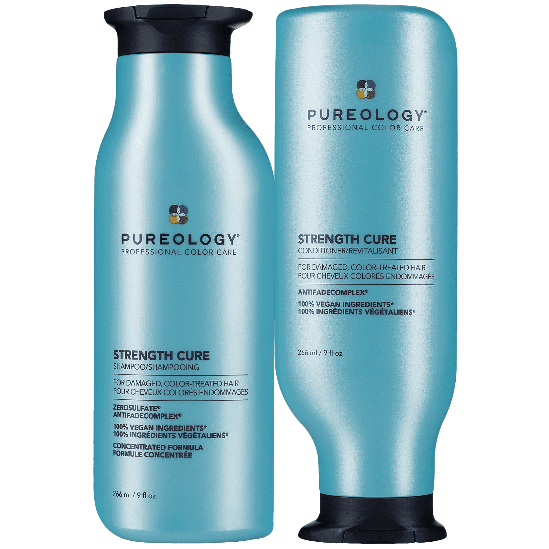 Strength Cure Shampoo & Conditioner Duo For Damaged Hair Pureology