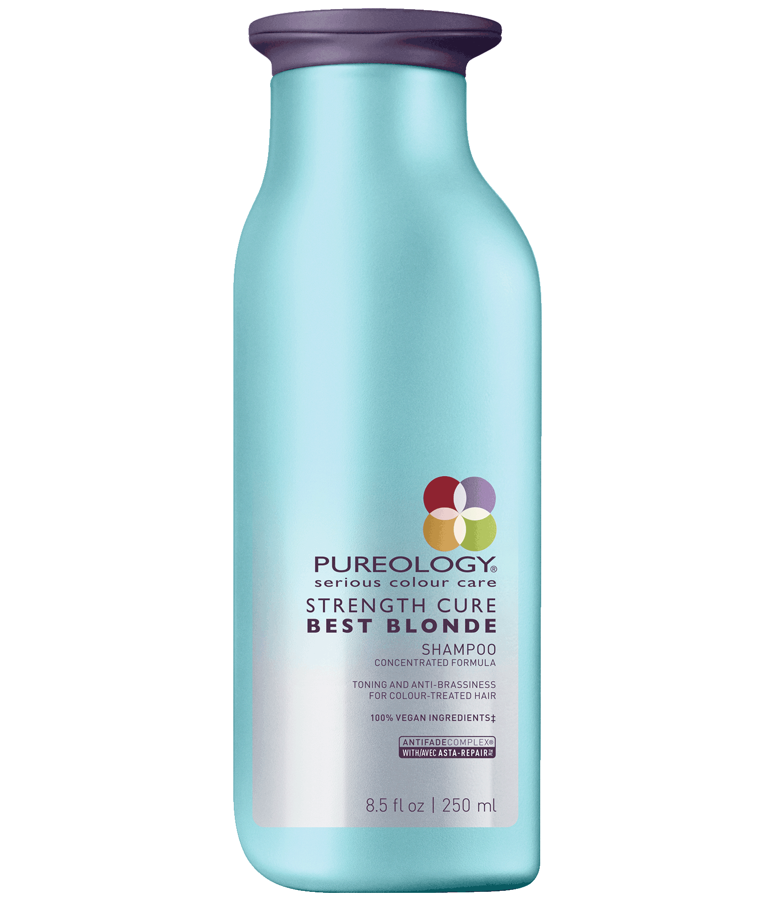 Strength Cure Best Blonde Purple Shampoo For Blonde Hair Pureology
