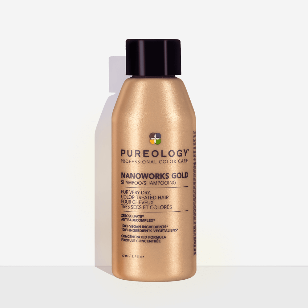 Pureology Nanoworks Gold Shampoo For Dull In White