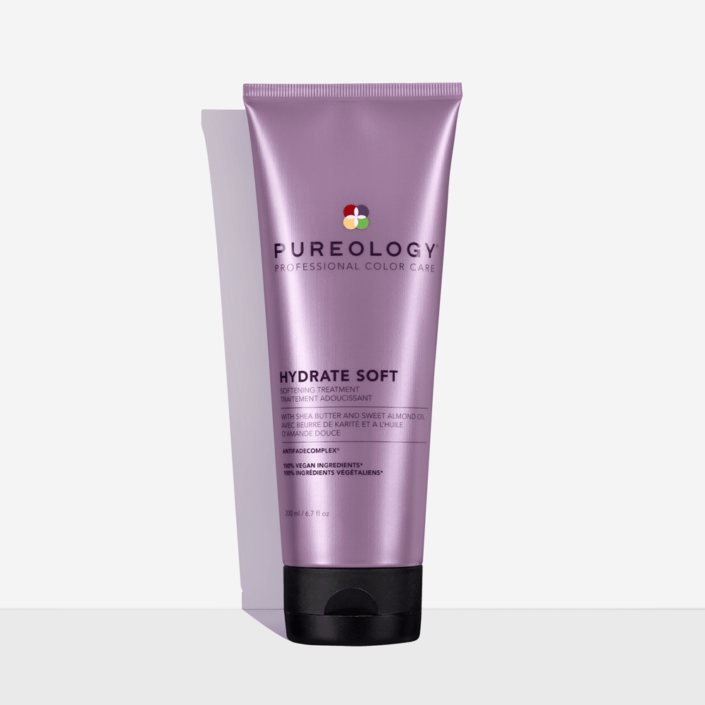 Pureology Hydrate Soft Softening Treatment For Dry Hair With Texture In White