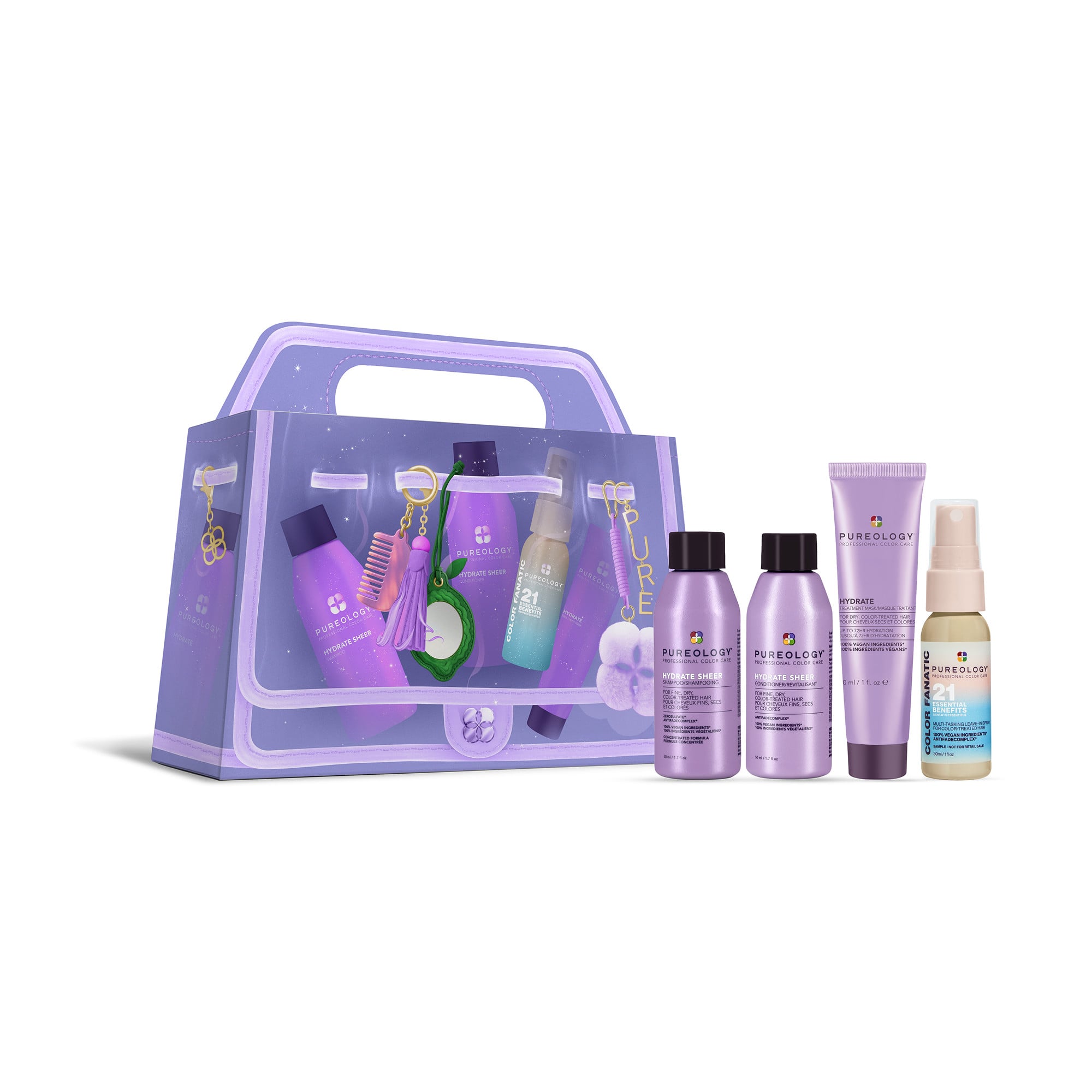 Pureology Hydration Carried Light Mini Kit For Fine Hair
