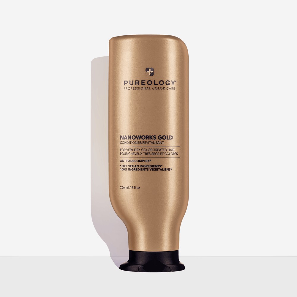 Pureology Nanoworks Gold Conditioner For Dull In White