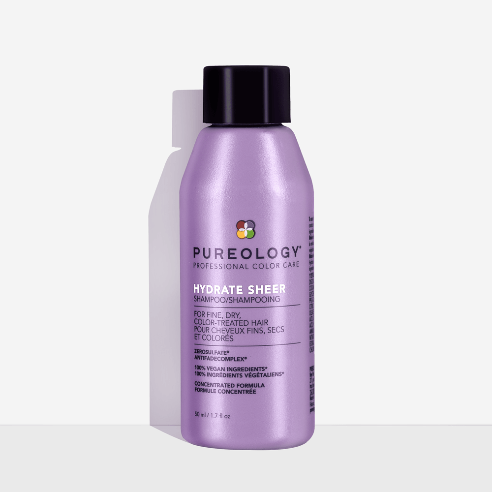 Pureology Hydrate Sheer Shampoo For Fine, Dry Color Treated Hair, Size 50ml/1.7 fl oz