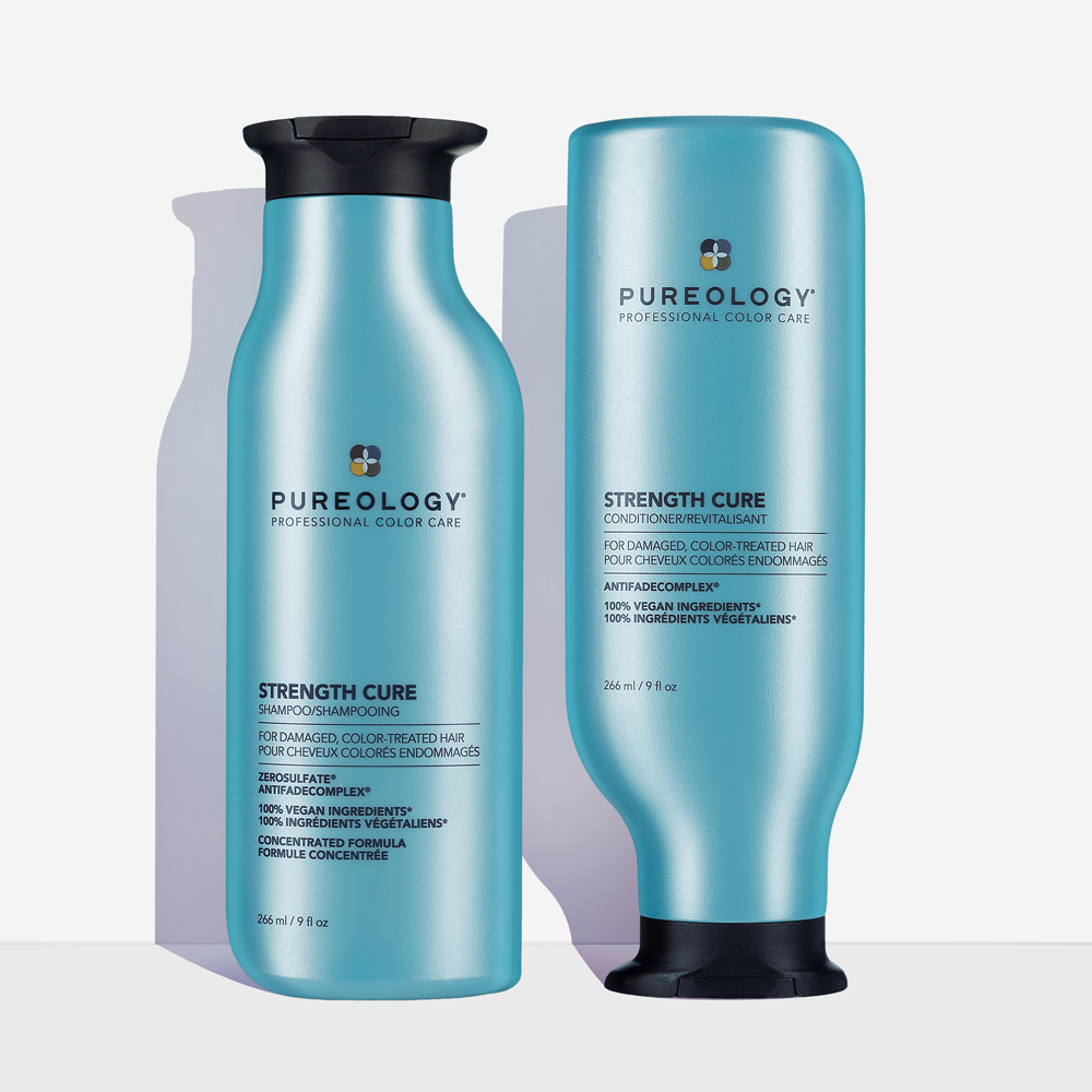 Strength Cure Shampoo & Conditioner Duo For Damaged Hair | Pureology