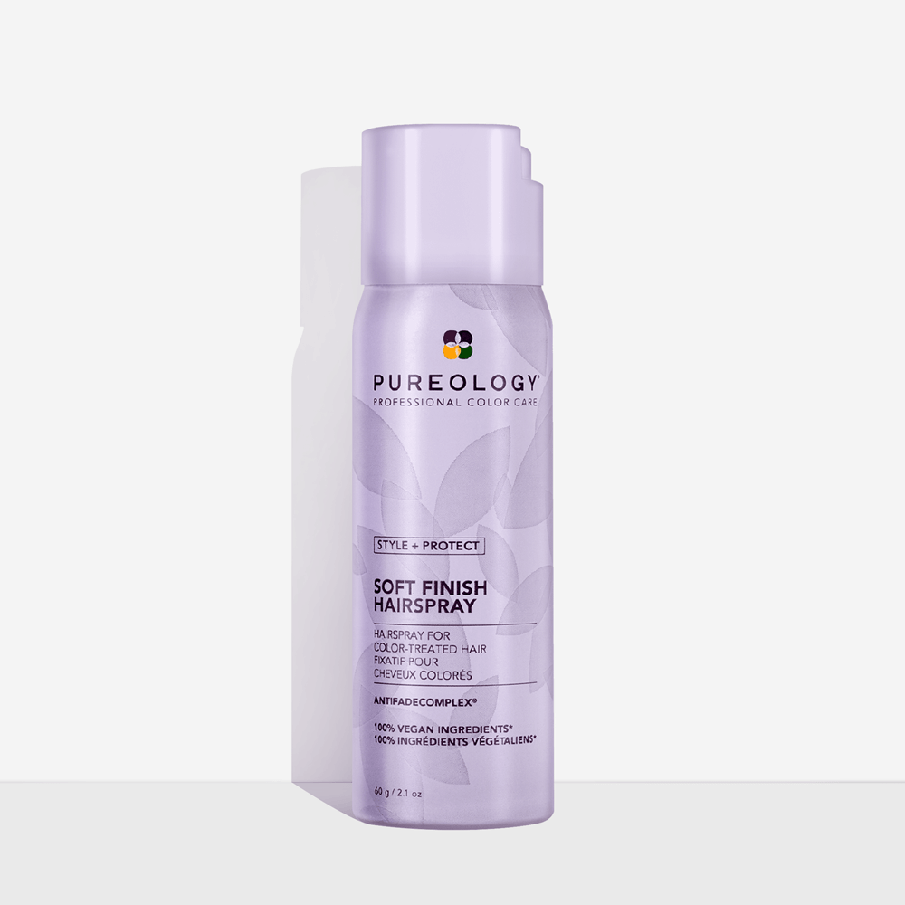 Pureology Soft Finish Flexible Hold Hairspray For Colored Hair In White