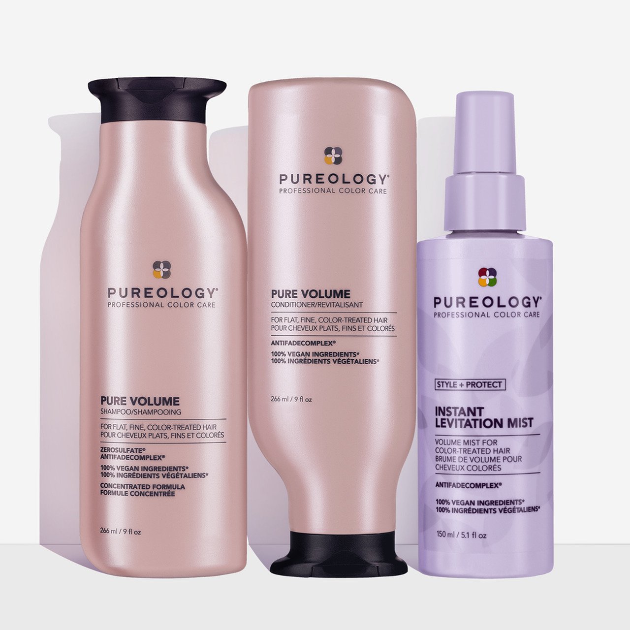 Pureology Pure Volume Lightweight Volumizing Hair Care Set In Multi