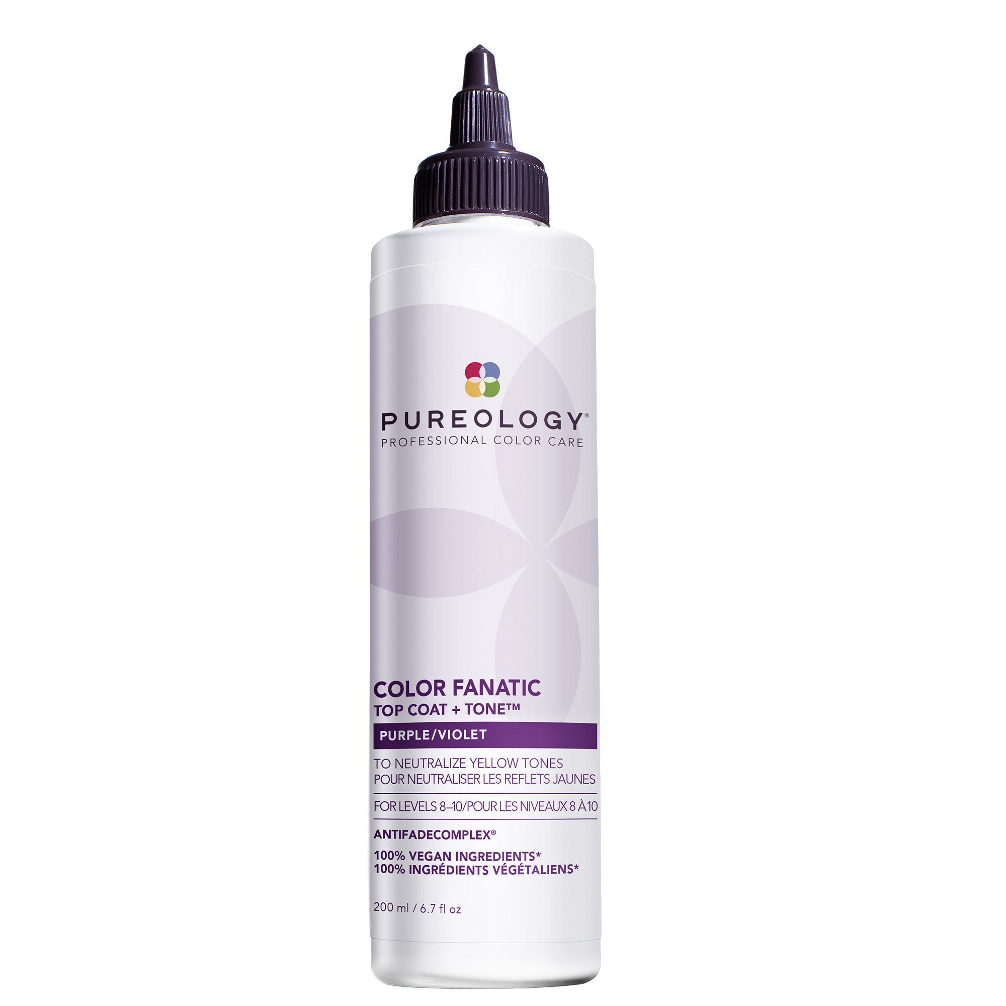 Pureology Top Coat Purple Toner Glaze For Brassy Hair Size 200ml67 fl oz 38$