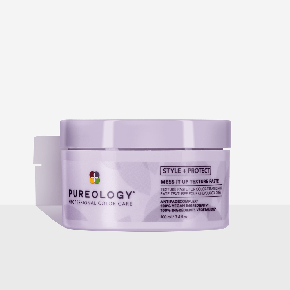 Pureology Mess it Up Texture Hair Paste with Shea Butter for Hair, Size 100ml/3.4 fl oz