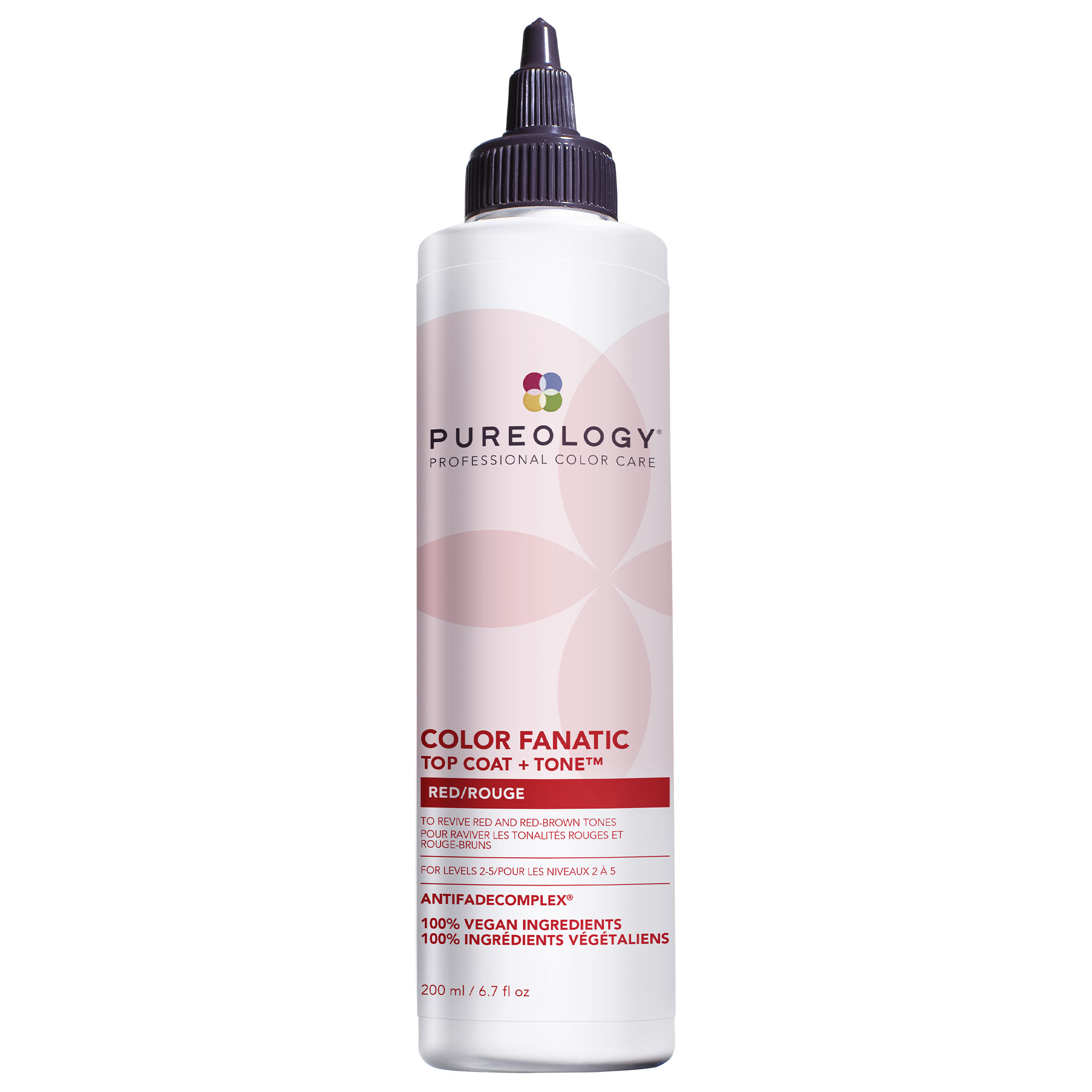 Pureology Top Coat Red Glaze Toner for Dull Very Dry Hair Size 200 ml 36$