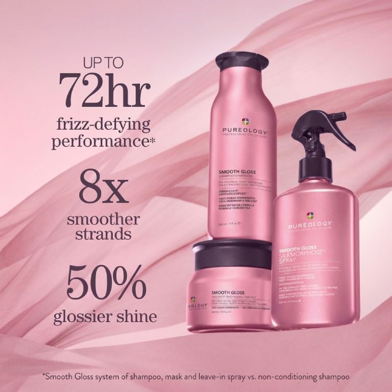 The Pureology Smooth Gloss System: Your Ally Against Frizz The Pureology Smooth Gloss System: Your Ally Against Frizz