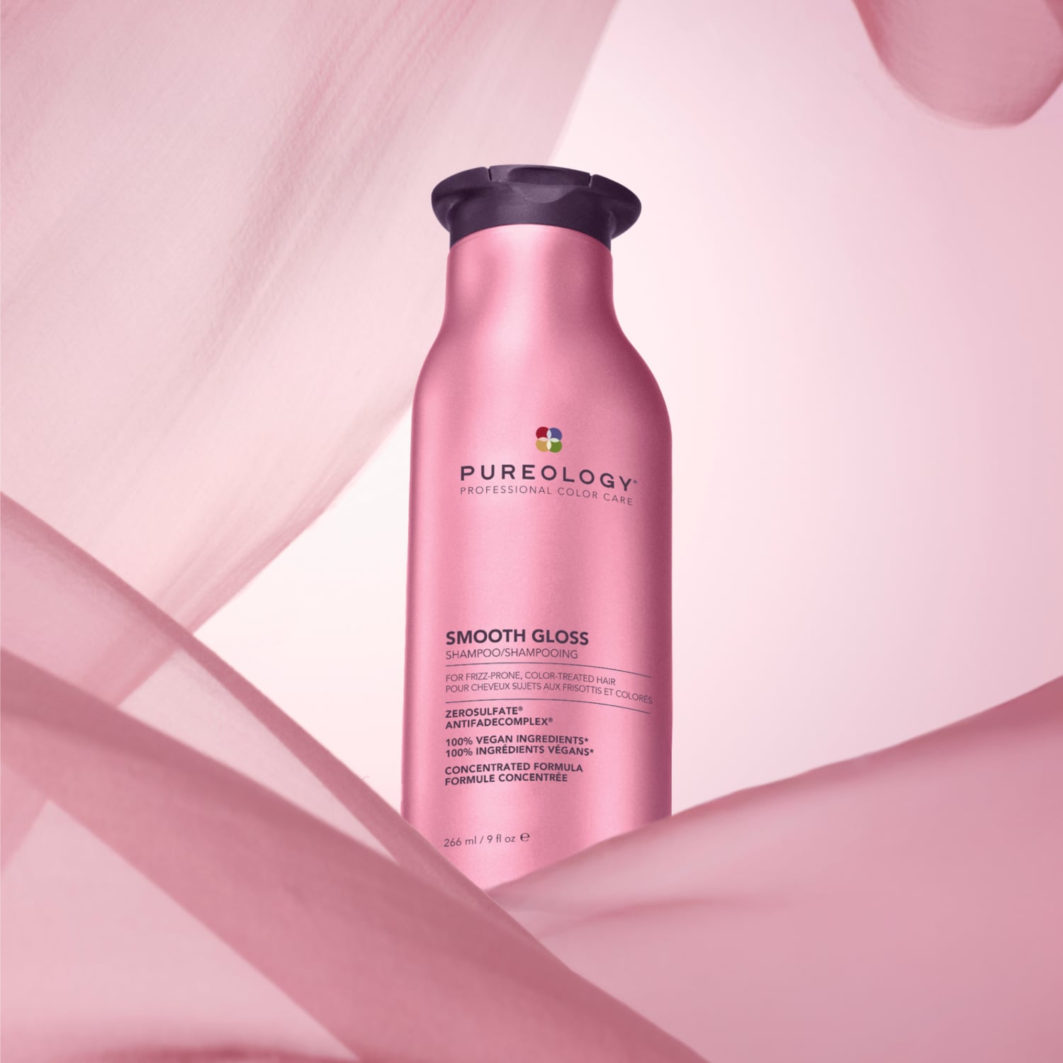STEP 1. Cleanse with Smooth Gloss Shampoo STEP 1. Cleanse with Smooth Gloss Shampoo