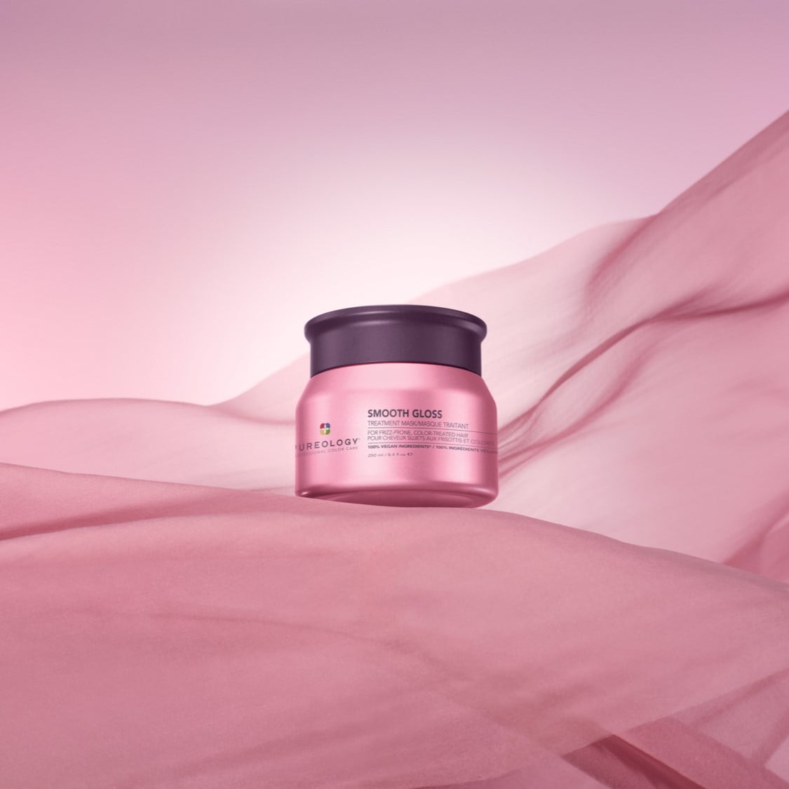 STEP 2. Nourish with Pureology Smooth Gloss Treatment Mask STEP 2. Nourish with Pureology Smooth Gloss Treatment Mask