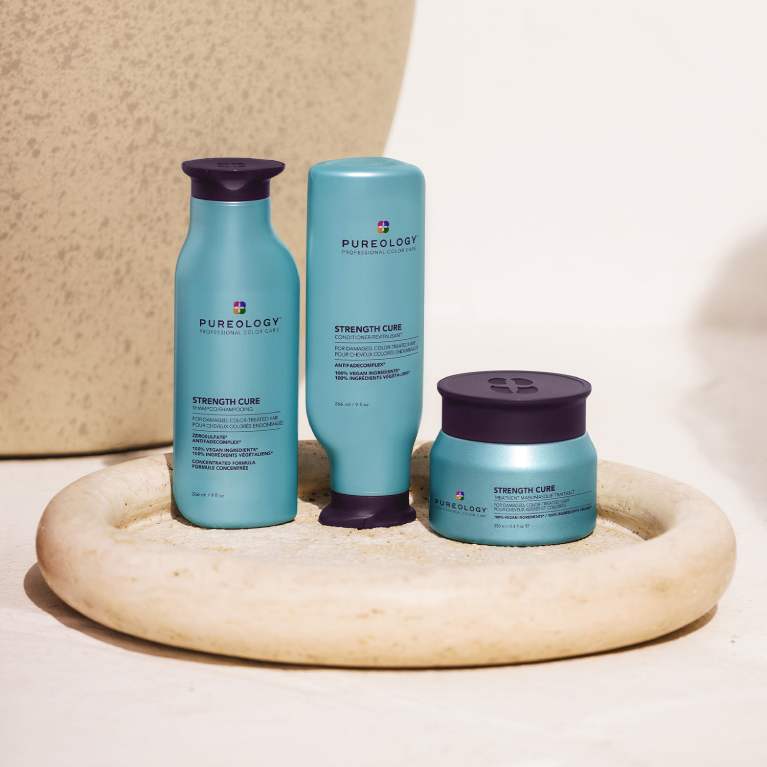 Strength Cure Damaged Hair Repair Set Comprehensive Repair Ritual